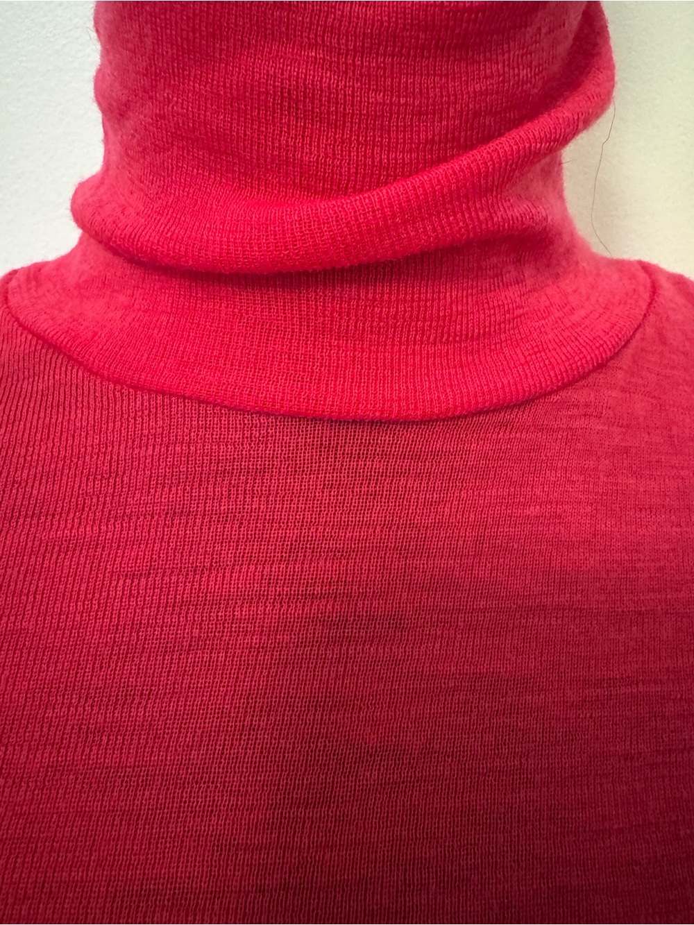 COS Fuchsia Slim Turtleneck Sweater - Picture 4 of 7